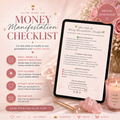 Glow Babe Go Money Manifestation Checklist