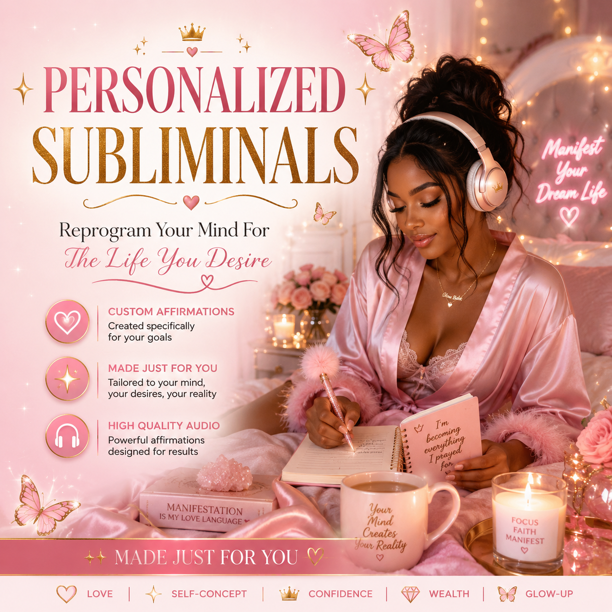 Custom Subliminal Audio - Made Just For You